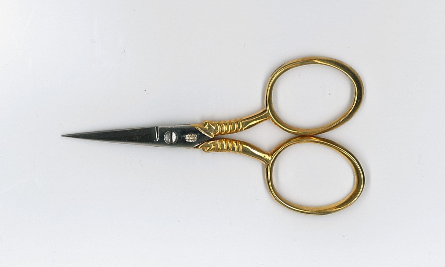 Scissors- Solinger Gold Plated 3.5 Stork SC1