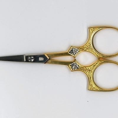 Scissors- Solinger Gold Plated 3.5 Stork SC1